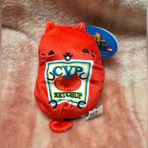 Cats vs Pickles Catsup 3” Bean Plush